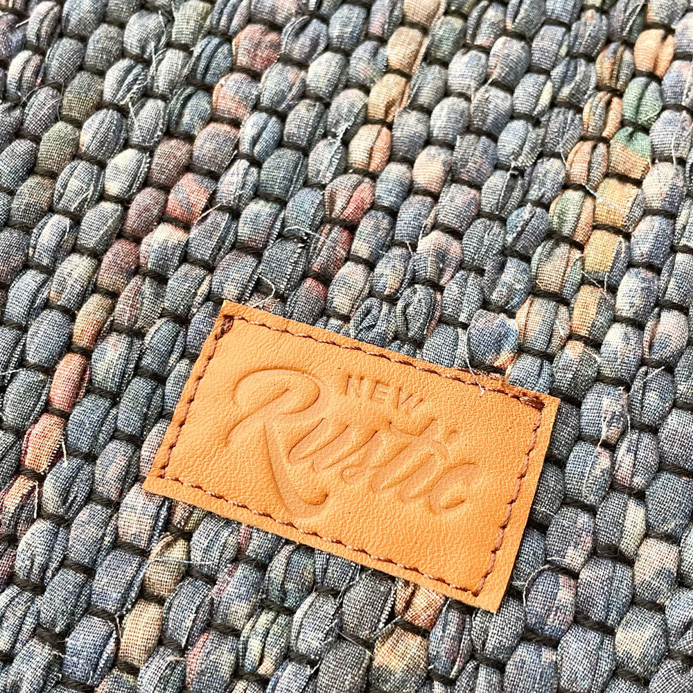 New Rustic トートバッグ ブルー