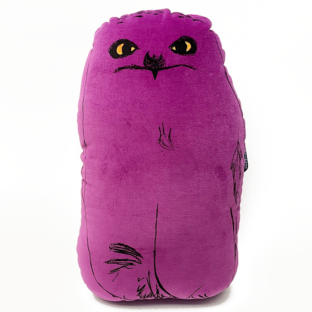 PILLEZOO Snowy Owl フクロウ クッション