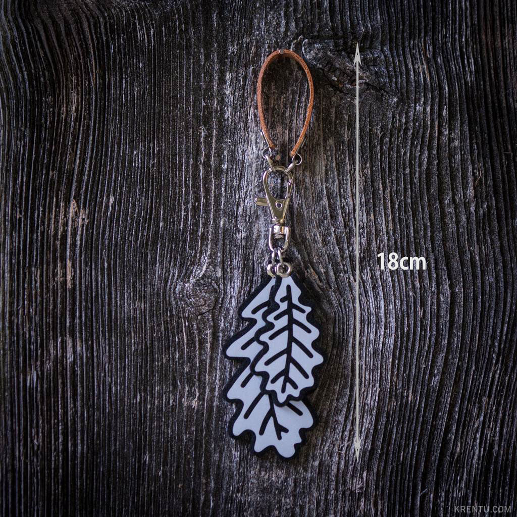 リフレクター KRENTU OAK LEAVES オークリーフ