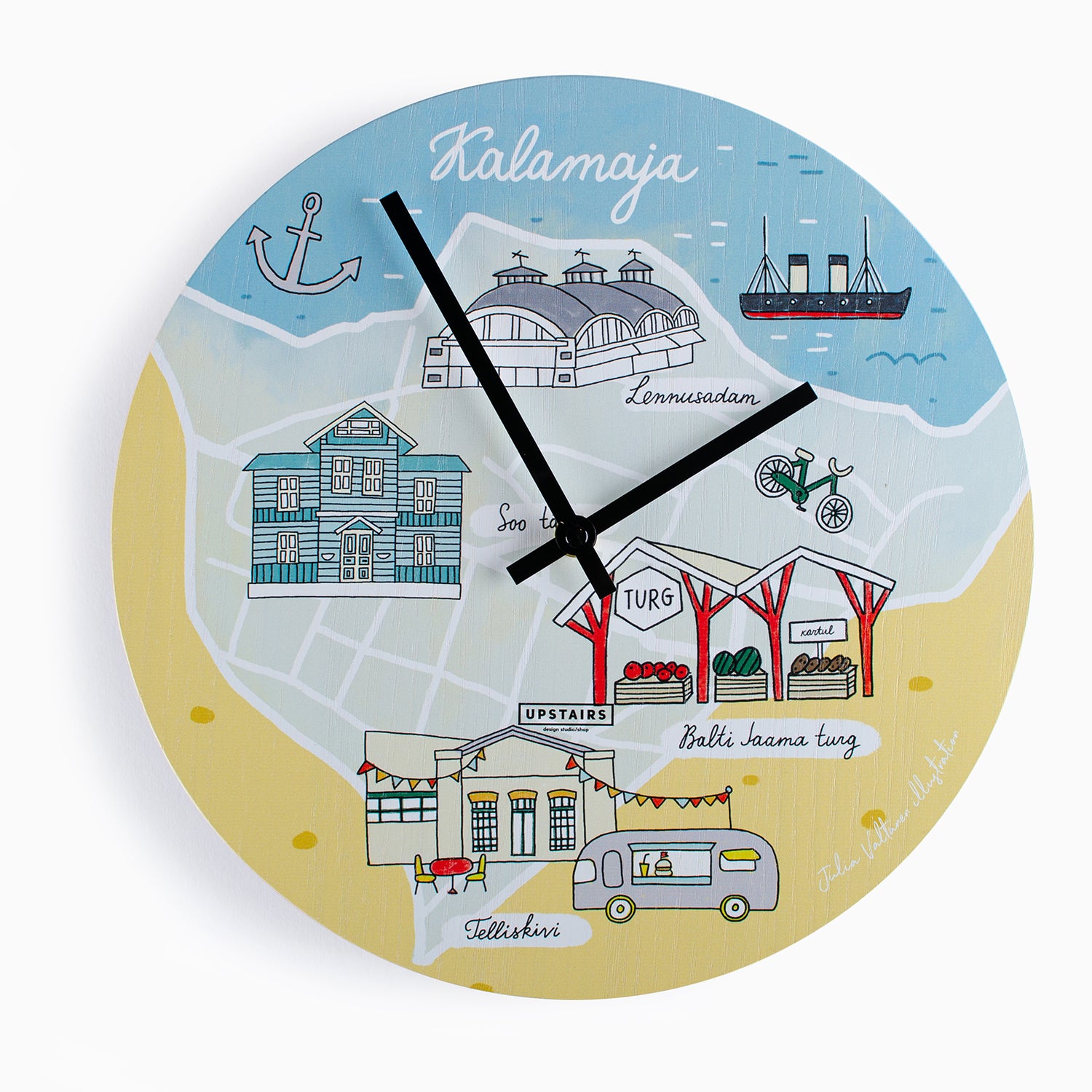 OAKY WALL CLOCK KALAMAJA