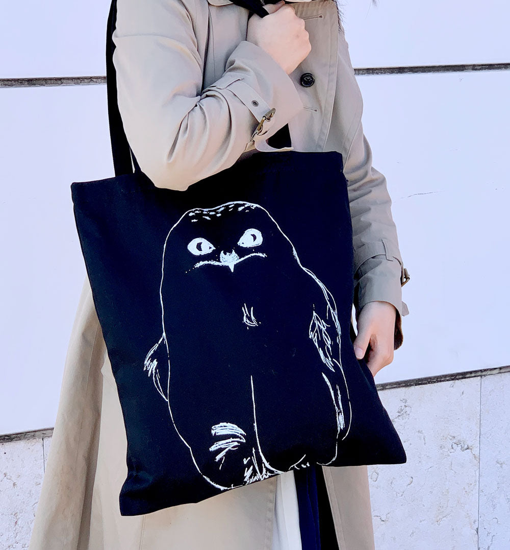 PILLEZOO Owl トートバッグ