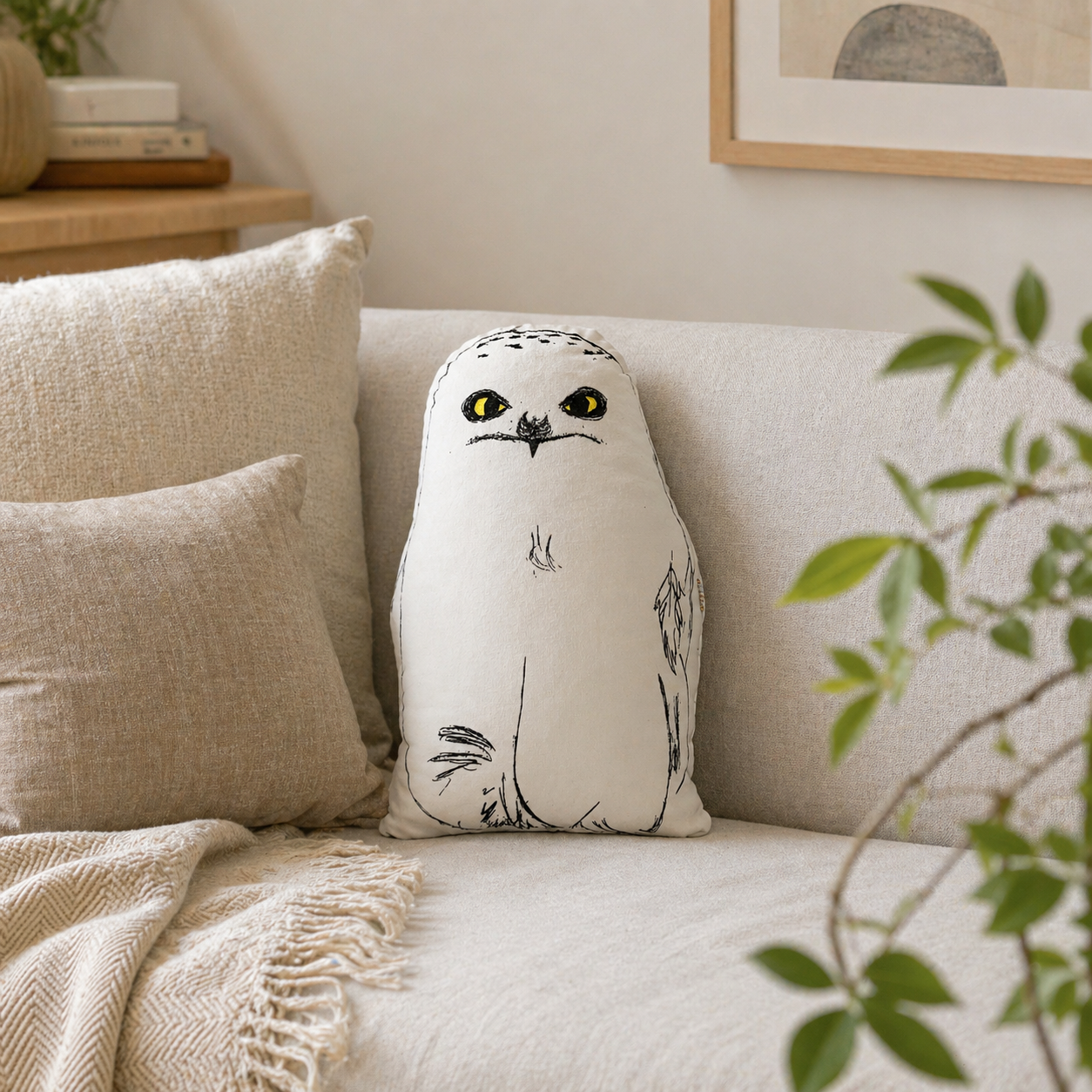 フクロウクッション