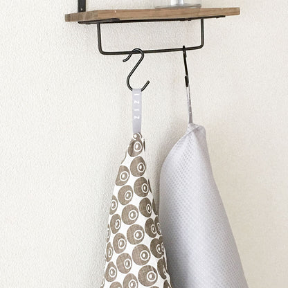 ZIZI リネン ティータオル  ワッフル地