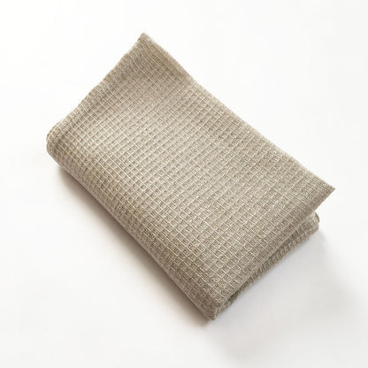 ZIZI リネン ティータオル  ワッフル地